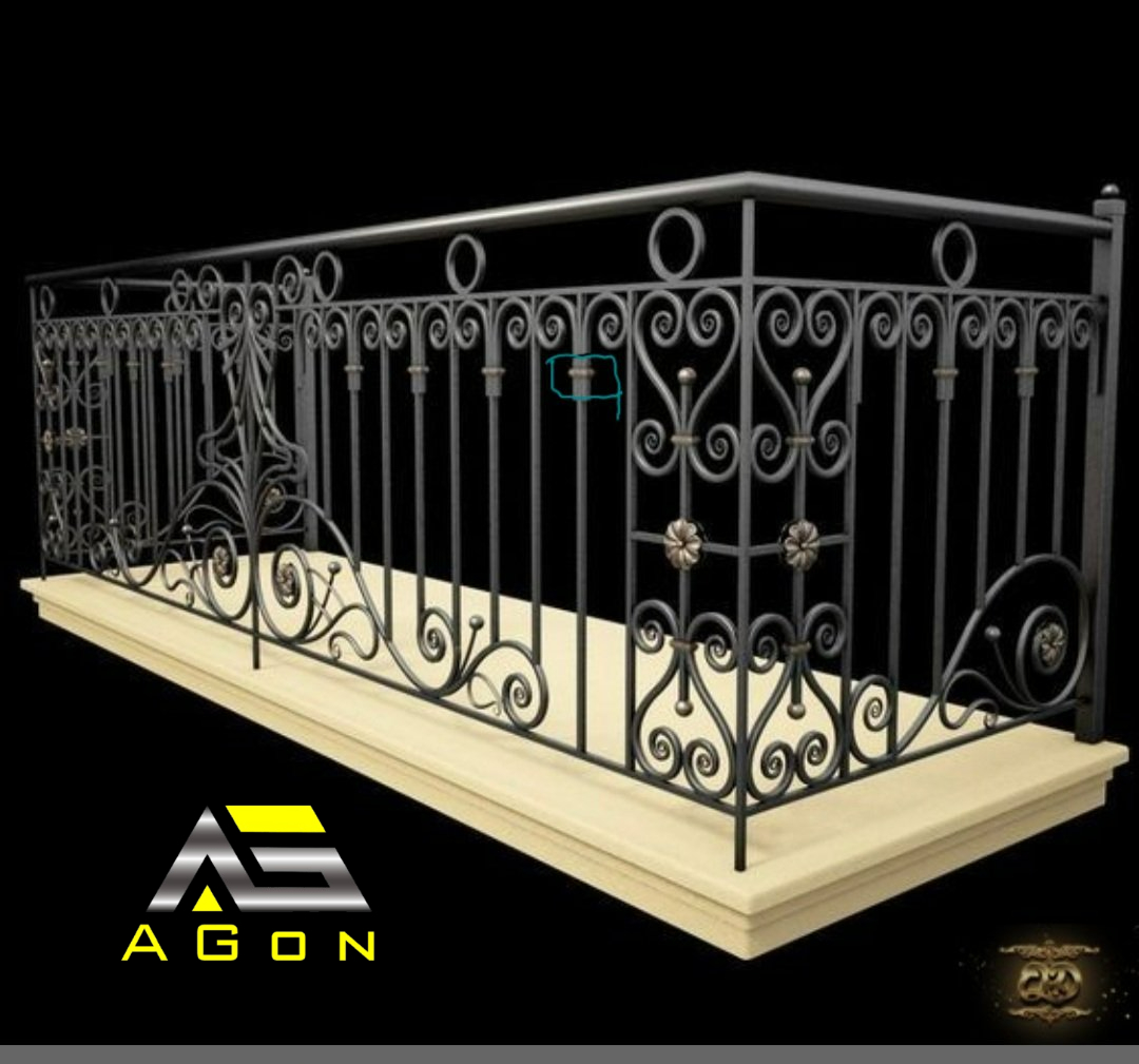 Mẫu Lan Can - Ban Công AGon 45