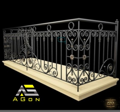 Mẫu Lan Can - Ban Công AGon 45