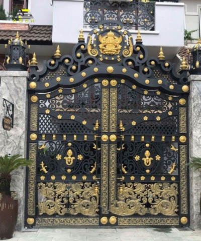 Mẫu cửa cổng AGon 09