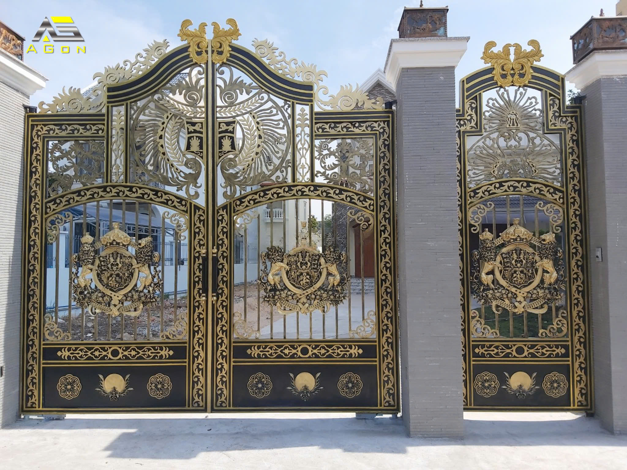 Mẫu Cửa cổng AGon 86